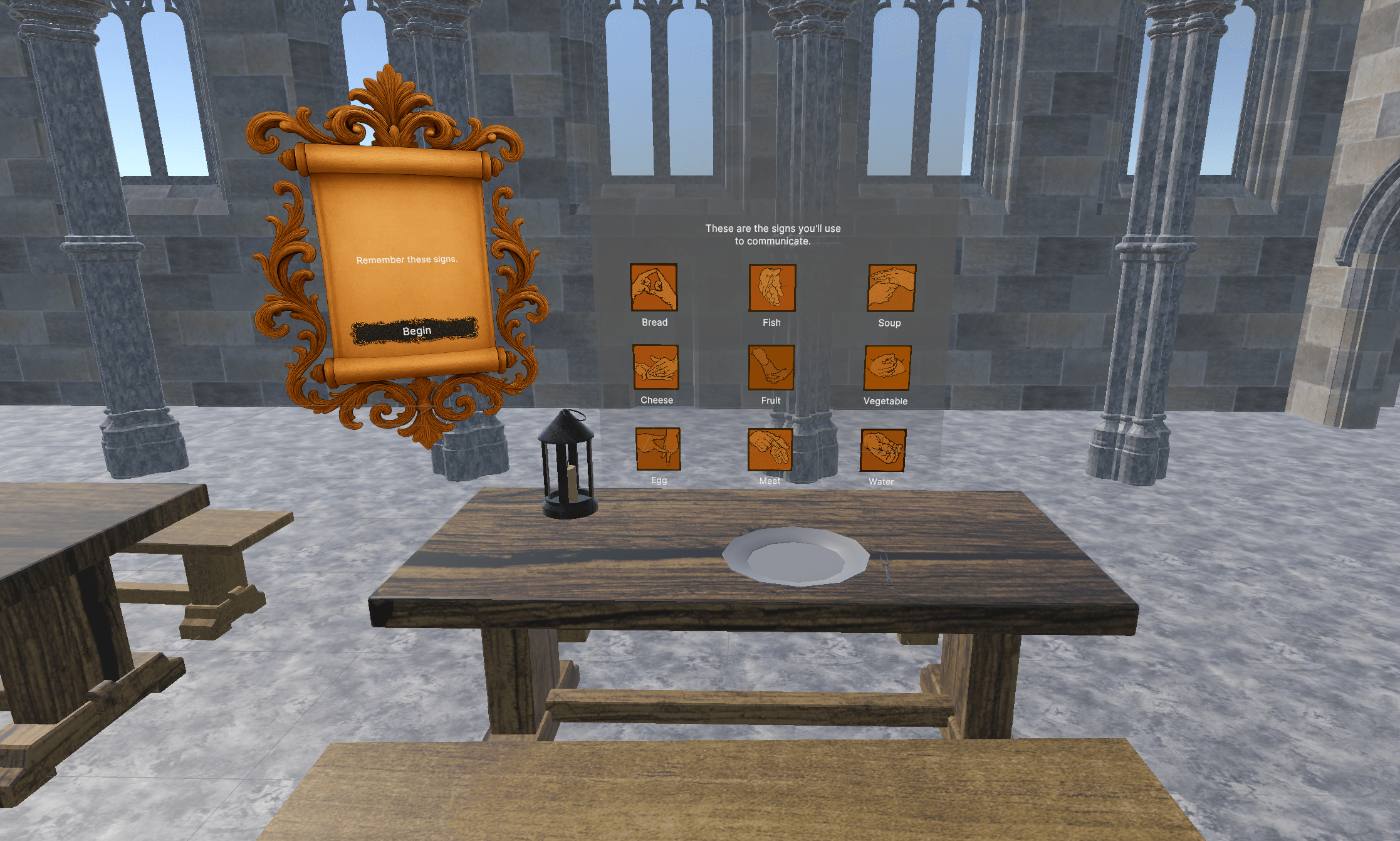 Cistercian VR screenshot 2